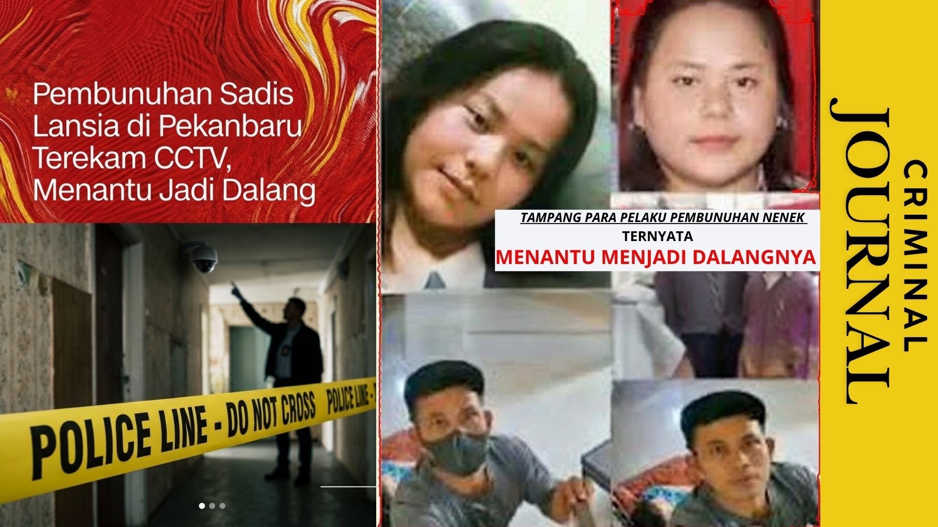 PEMBUNUHAN SADIS LANSIA DI PEKANBARU